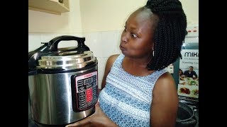 HOW TO USE BOSCH ELECTRIC  PRESSURE COOKER SIMPLIFIED FOR BEGINNERS