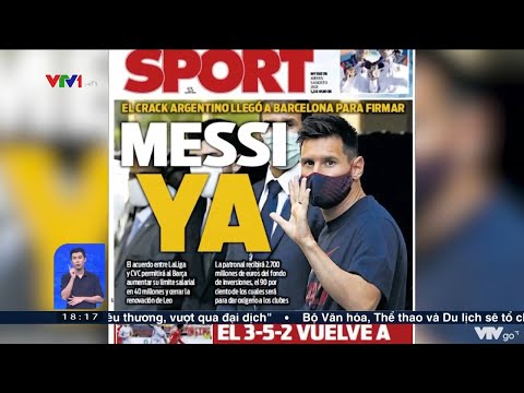 Thế giới bóng đá bất ngờ trước việc Lionel Messi chia tay Barcelona | VTV24