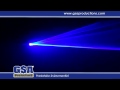 Laser ghost blue fire