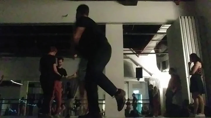 Swing dancing, Osher and Julia Lindyhopping