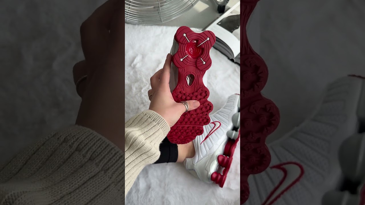 Кросівки Nike Shox TL White/Red 36,