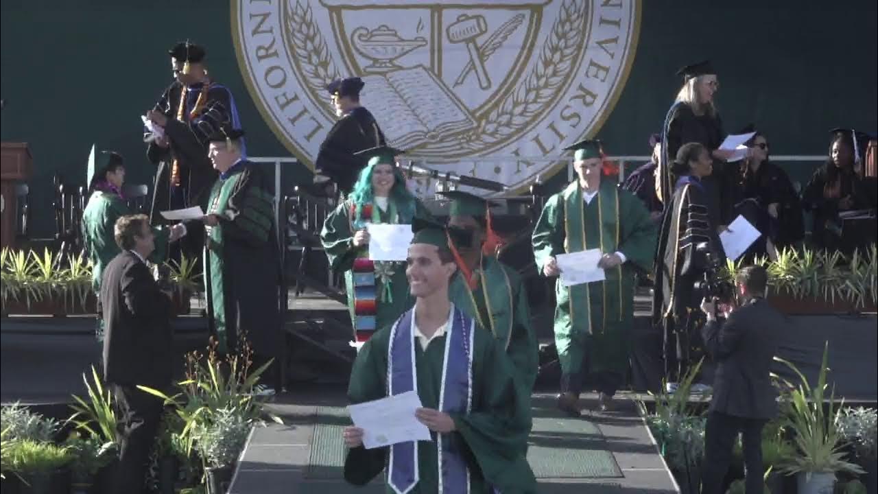 Cal Poly Spring Commencement 2023 Sunday 430pm YouTube