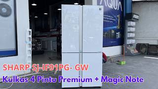 Sharp SJ-IF91PG-GW Review: Premium Refrigerator Worth It or Overpriced?