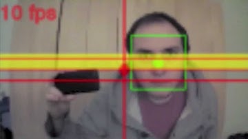 AR Drone 2.0 follows me using face detection