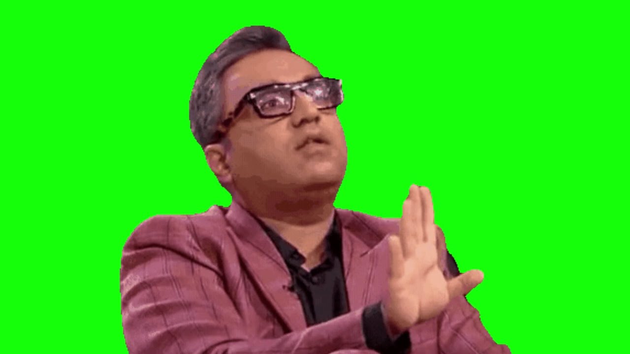 Ashneer Grover 'तू बांध कर दे' Shark Tank India Meme Green Screen