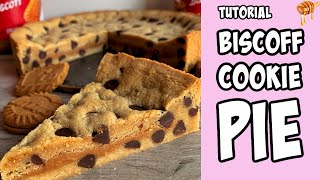 Biscoff Cookie Pie Recipe Tutorial