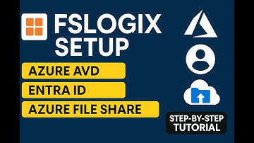 FSLogix Setup for Azure AVD with Entra ID & Azure File Share | Step-by-Step Tutorial [2025] #fslogix