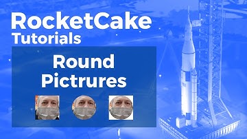 Round Pictures and Logos in RocketCake, the Responsive Website Editor