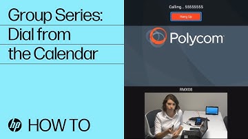 Group Series: Dial from the Calendar | HP Support