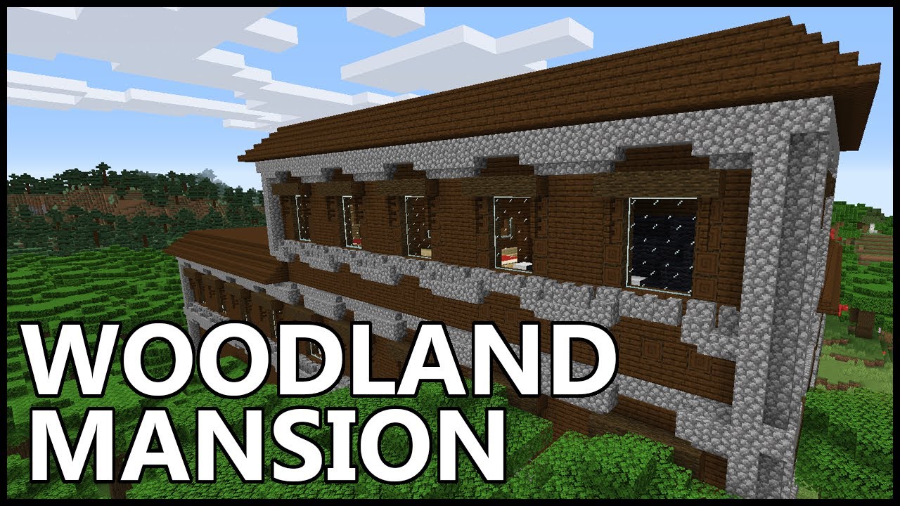 How To Find A WOODLAND MANSION In Minecraft - YouTube