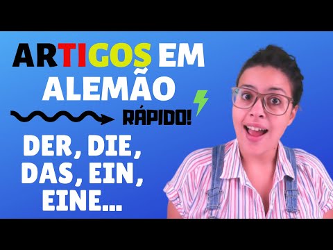 ARTIGOS EM ALEMÃO DER DIE DAS EIN EINE