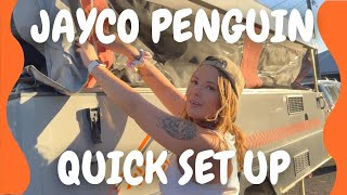 Jayco Penguin Quick Set Up | Fast And Easy