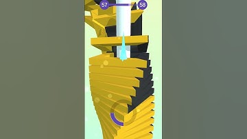 Stack Ball Mobile Gaming Level 57 Gameplay