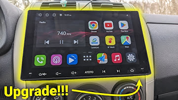 ATOTO A6PF 9 Inch Double DIN Car Stereo and Backup Camera Install Highlights and Demo