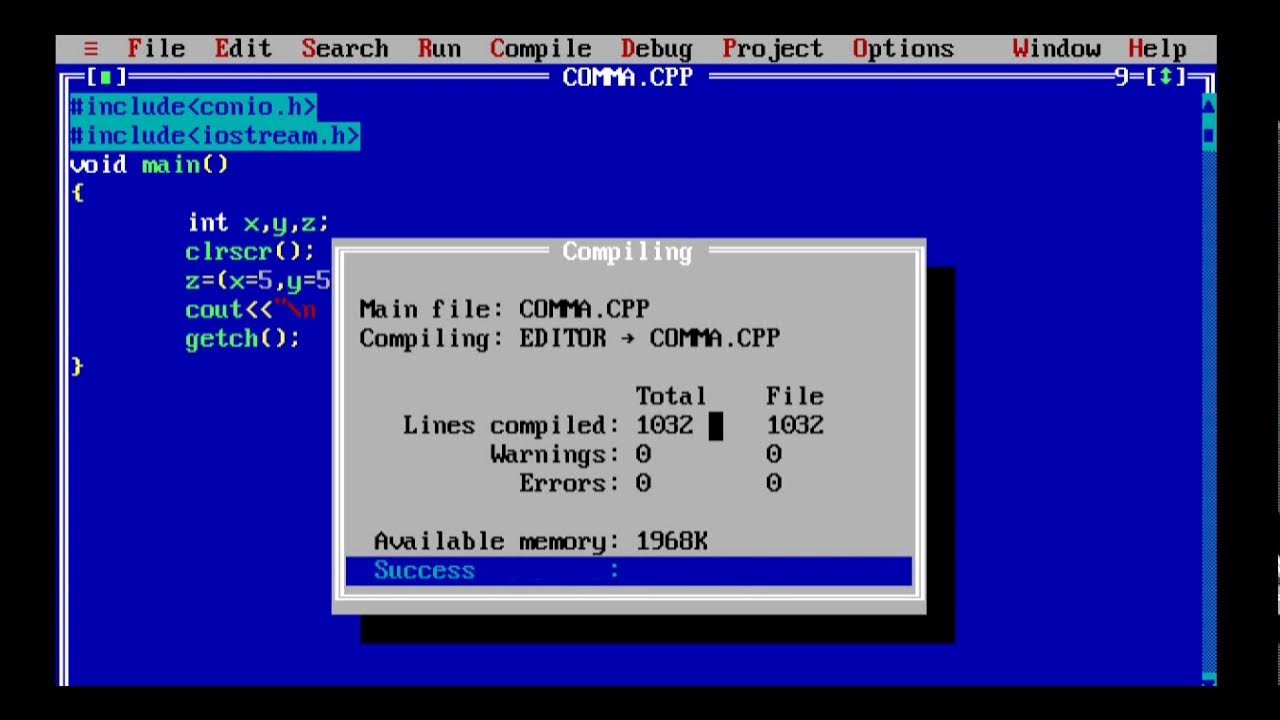 Comma operator in C++ - YouTube