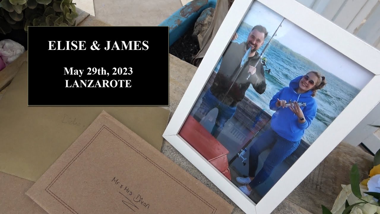 Elise & James Lanzarote Wedding, 2023