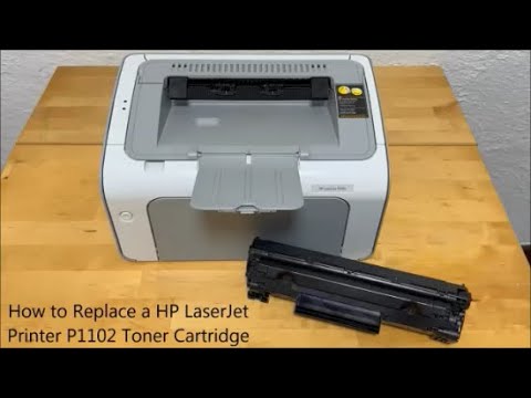 HP Laserjet 1102 Toner Refill - ملئ حباره اتش بي 1102 في منزلك بكل سهوله -  YouTube