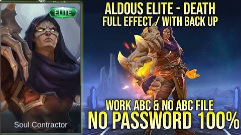 ALDOUS ELITE DEATH SKIN SCRIPT FULL EFFECT NO PASSWORD WORK ABC & NO ABC FILE YVE PATCH