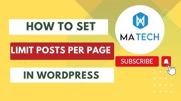 How to Set Limit Posts per Page in WordPress 💻 🧑‍💼👩‍💻 |#wordpress