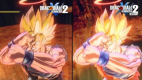 Dragon Ball Xenoverse 2 vs Xenoverse 2 5.0 Revamp (MOD) Comparison