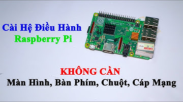 Cài Hệ Điều Hành Raspberry Pi | KHÔNG Cần Màn Hình, Cáp Mạng