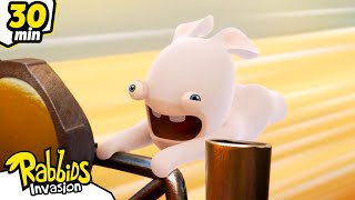 RABBIDS INVASION | 30 Min Compilation Rabbids on the Loose | Cartoon For Kids