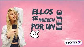 Video thumbnail of "Matt Hunter Ft. Lele Pons - Dicen (Letra)"