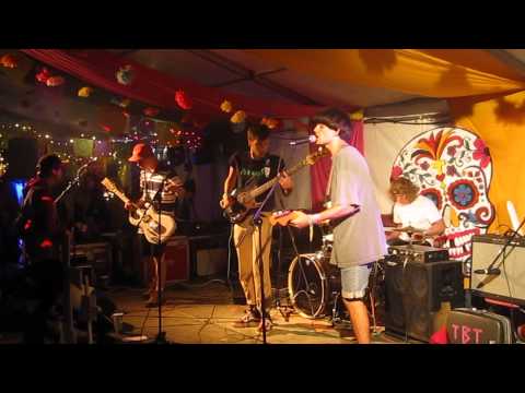 The Black Tambourines - I Wanna Stay Away live at Glastonbury West Holts backstage bar 2014