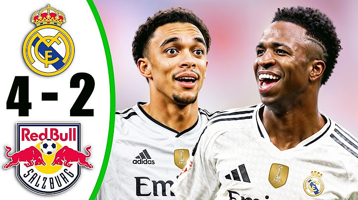 Real Madrid vs RB Salzburg 4-2 - All Goals & Highlights - Club World Cup 2025