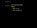 How to Create a Tuple in Python | 2 Easy Ways #pythonanddjangofullstackwebdeveloper