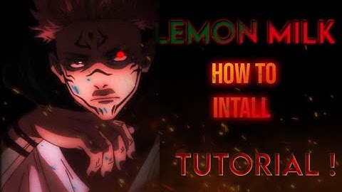 How to install fonts like LEMON MILK ETC. TUTORIAL