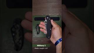 The Ultimate Knife Comparison - Spyderco | Military 2 | PM2 | Para 3