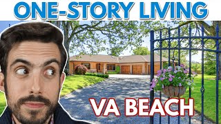 BEST Neighborhoods In Virginia Beach for 1-STORY LIVING