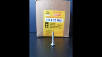 Unboxing some screws