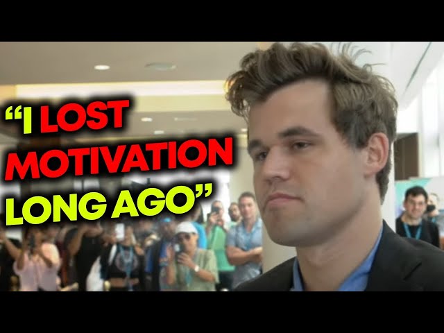 Magnus Carlsen: How the World's Best Chess Player Lost His Motivation