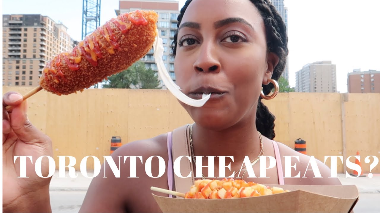 #TORONTOVLOG: You Have To Eat Here If You Come To Toronto | Cheap