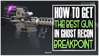 HOW TO GET THE BEST GUN IN GHOST RECON BREAKPOINT - M4A1 BLUEPRINT