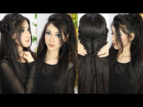 New Beautiful Easy Hairstyle For Party Or Wedding | Long Hairstyles For Girls