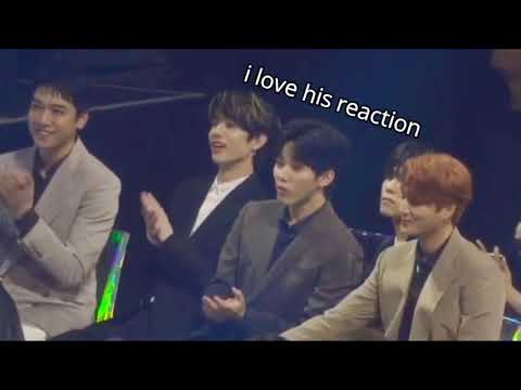 Idol reaction to army scream (BTS VCR MGMA 2019)