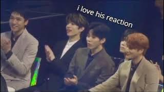 Idol reaction to army scream (BTS VCR MGMA 2019)