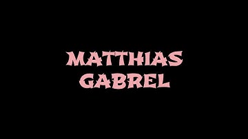 Matthias Gabrel | Weaver