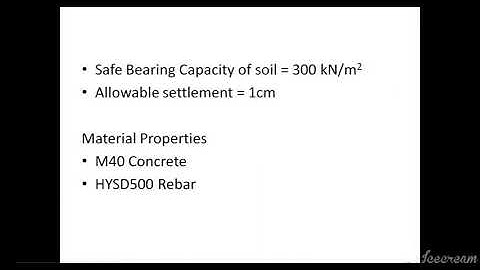 Title - Foundation Design - Project assignment for Skyfi Labs online course - by Sandeep C Raikar