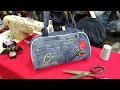Как сделать сумку из джинсов своими руками DIY handmade denim bag Jeans Fantasy Мастер Юрий