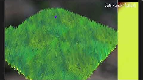 Three.js Dynamic Grass Growth