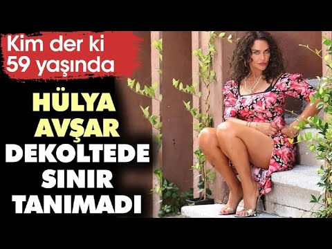 Hülya Avşar Dekoltede Sınır Tanımadı. Kim Der Ki 59 Yaşında.