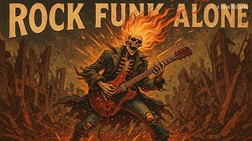Rock Funk Alone – A Flaming Skeleton Riffing Through Ruins | 8-String Desolation
