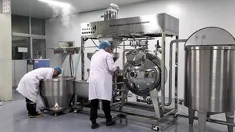 Automatic soymilk and tofu production line demo 62.5kg per hour dry bean processing capacity