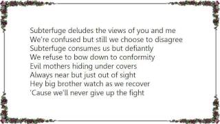 Judas Priest - Subterfuge Lyrics