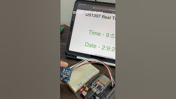 DS1307 Rtc module with esp32 #rtc #esp8266project #esp32project #arduinotutorial #iot #esp32 #diy