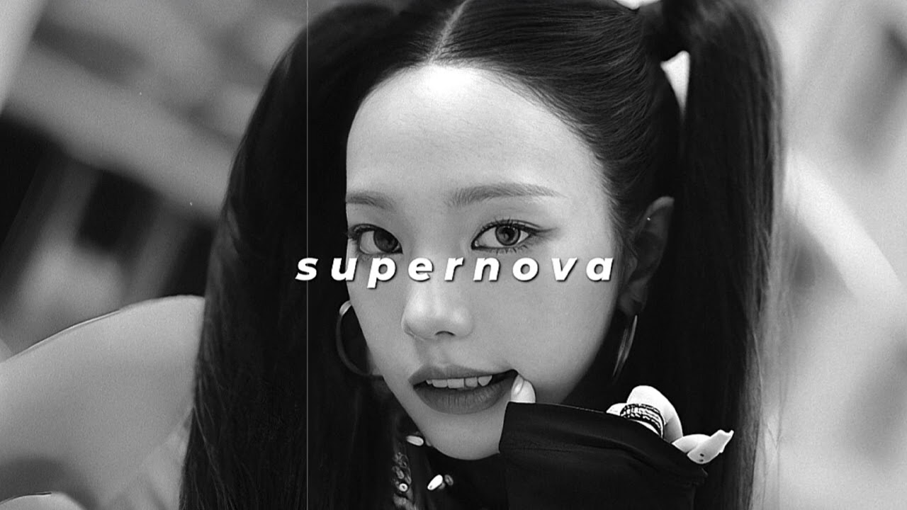 aespa - supernova (slowed + reverb)